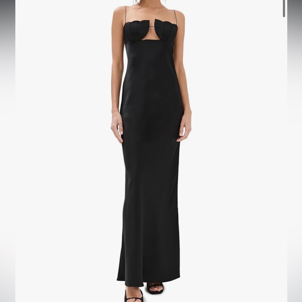 Tulip Dress in Black